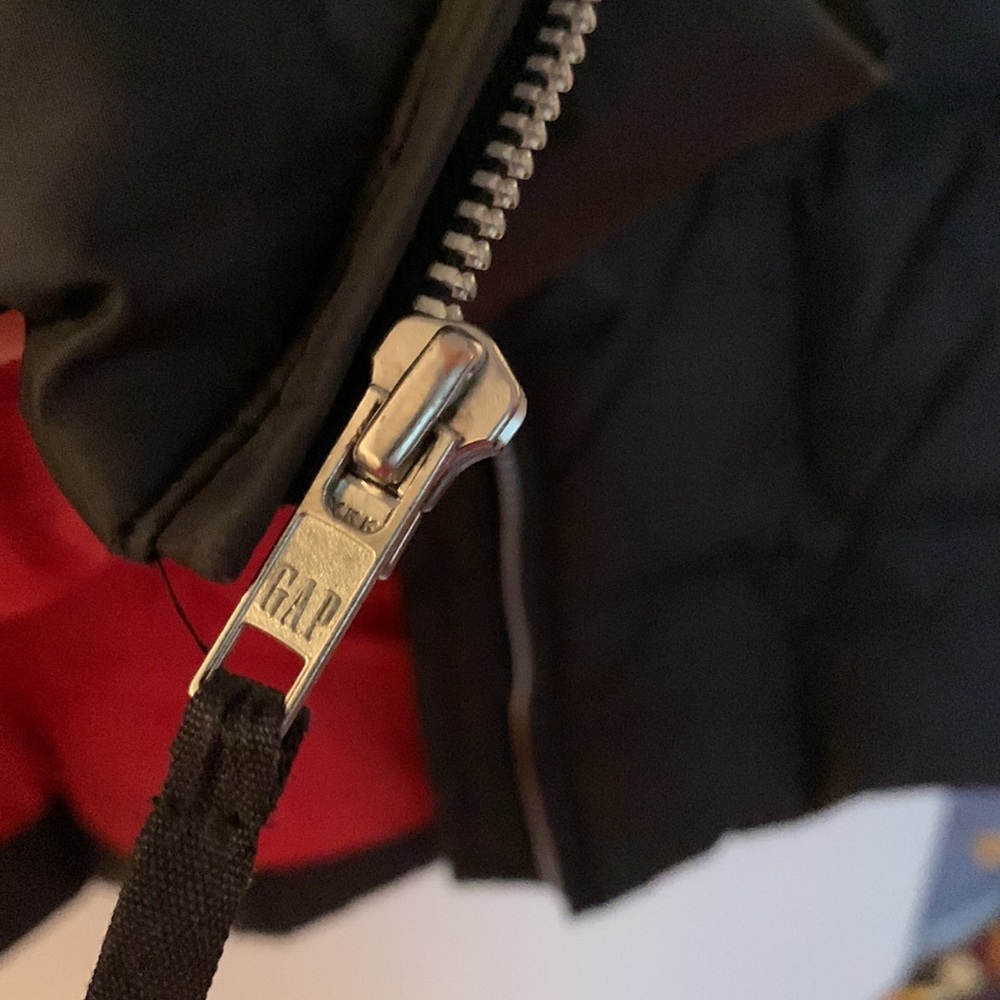 GAP | Black Puffer Jacket Sz M - Picture 9 of 9
